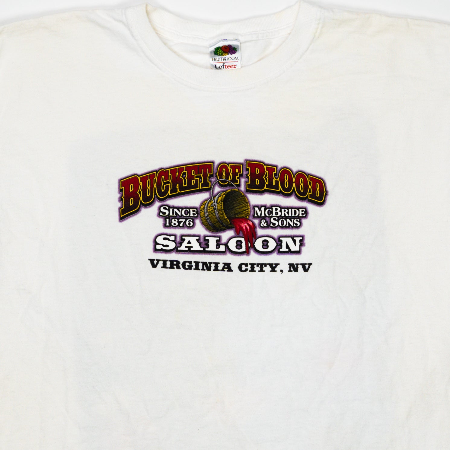 Vintage Bucket of Blood Saloon Tee (M/L) | Rebalance Vintage.