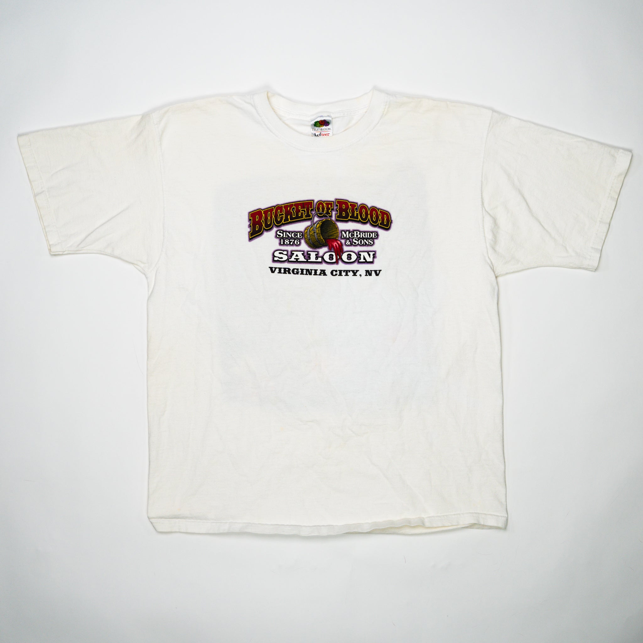 Vintage Bucket of Blood Saloon Tee (M/L) | Rebalance Vintage.