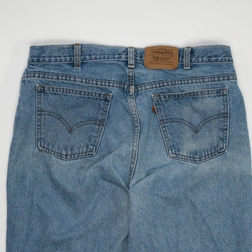 Vintage 70s Washed  Blue Levi Jeans (34 x 28) | Rebalance Vintage.