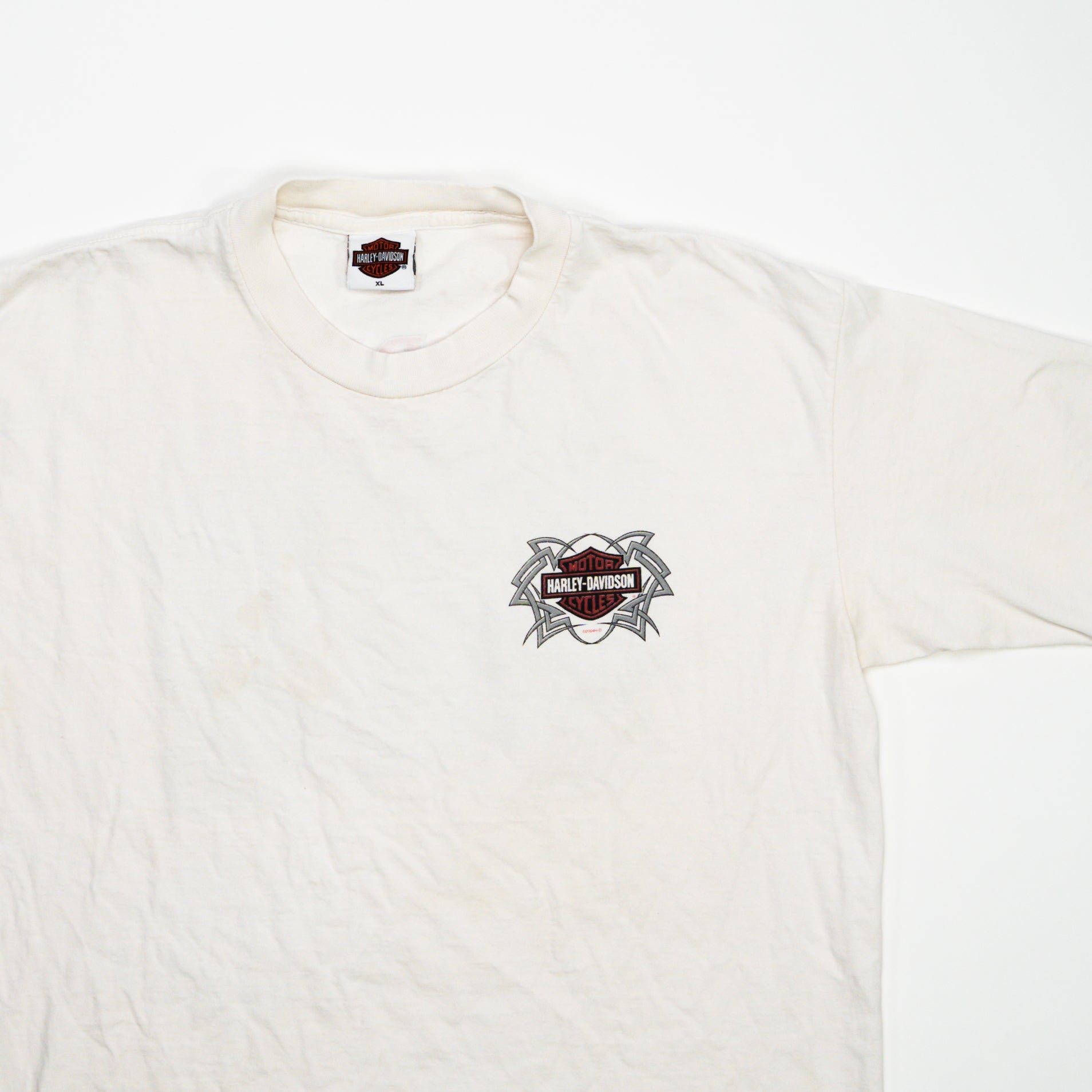 Vintage '04 White Harley Davidson San Diego Tee (L) | Rebalance Vintage.
