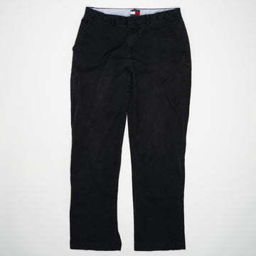 Vintage Black Tommy Hilfiger Khaki Pants (34 x 32) | Rebalance Vintage.