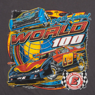 '09 World 100 Eldora Speedway Racing Tee (M) | Rebalance Vintage.