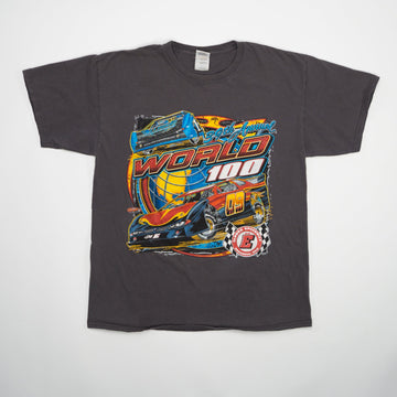 '09 World 100 Eldora Speedway Racing Tee (M) | Rebalance Vintage.