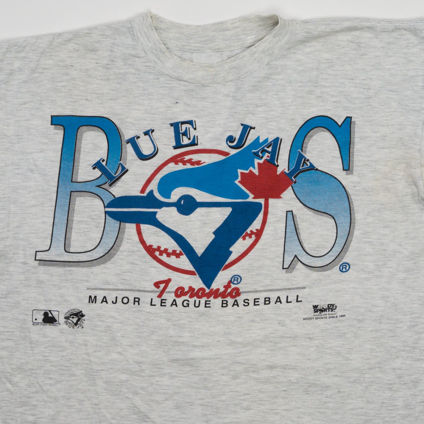 Vintage '94 Light Grey Blue Jays MLB Tee (L)