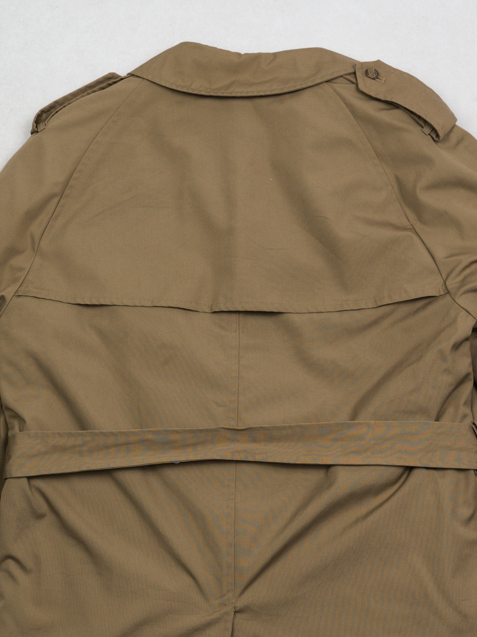 Vintage 70s Dark Beige Arnie Trench Coat (M)