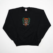 Vintage 90s Black Corry Beavers CASD Crewneck (L)