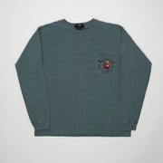 Vintage '95 Looney Tunes Yosemite Sam Wanted Long Sleeve (M)