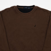 Vintage Brown Nautica Crewneck (L)