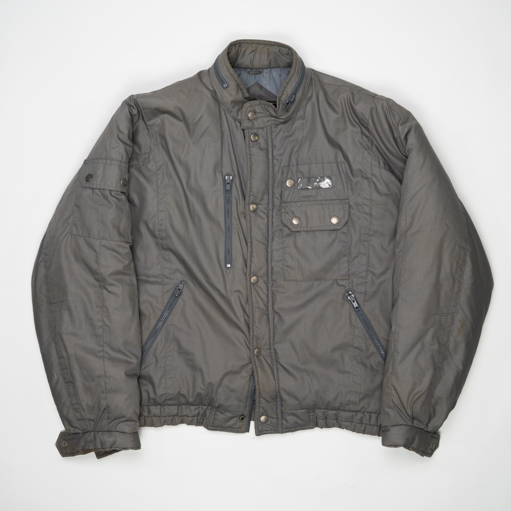 Vintage 80s Grey Element Insulated Bomber (L) | Rebalance Vintage.