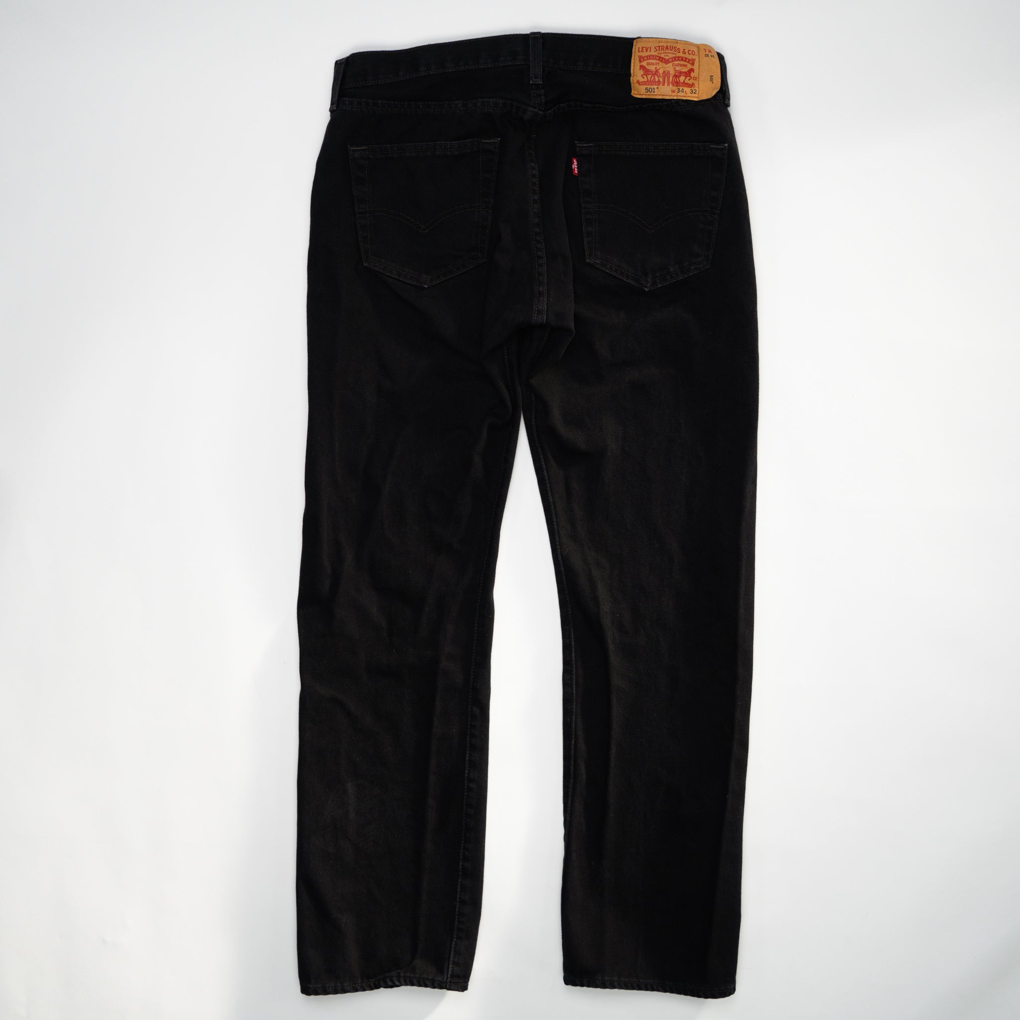 Vintage Black 501 Levi Jeans (34 x 32) | Rebalance Vintage.