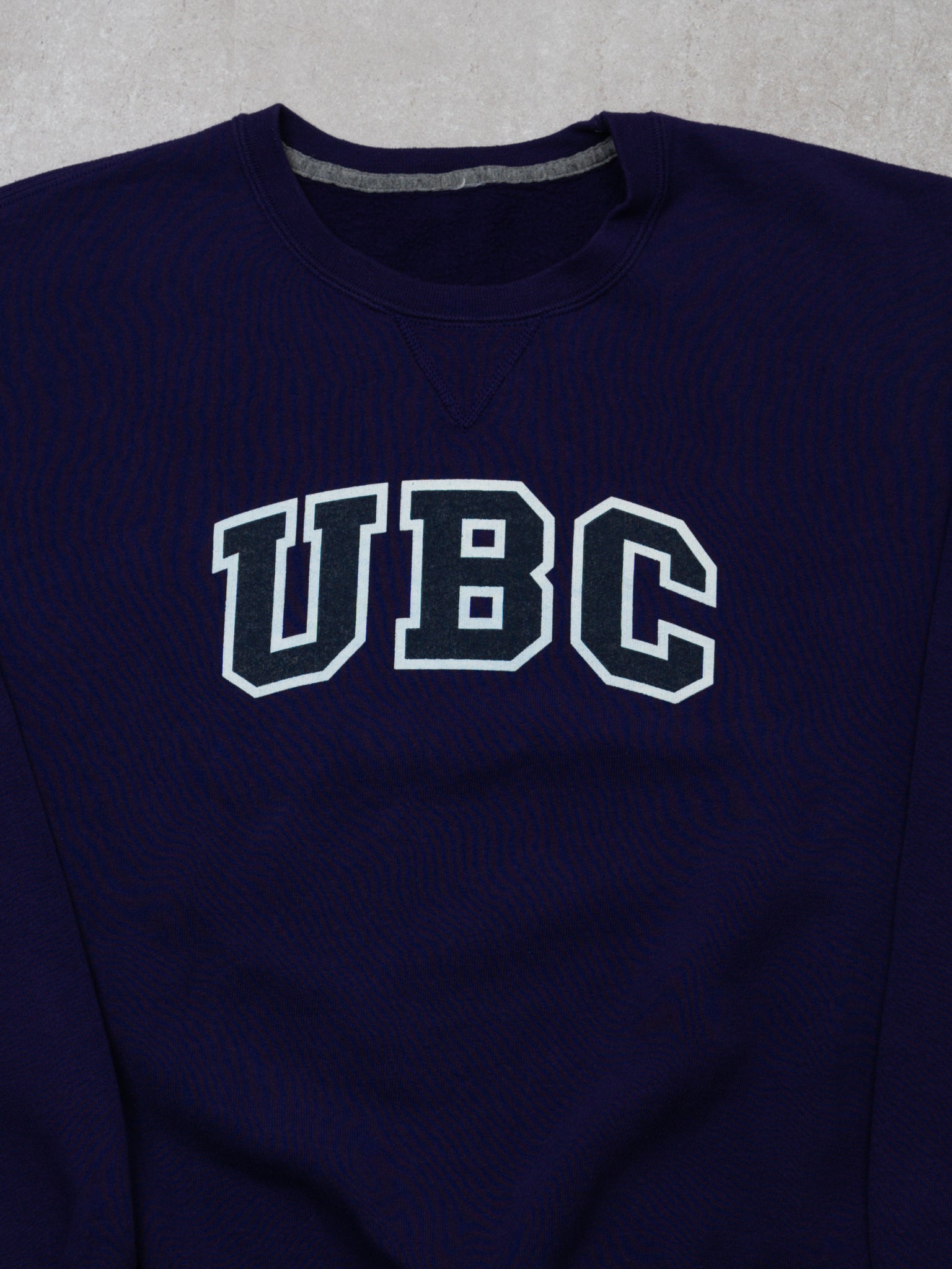Vintage Purple UBC x Russell Athletics Crewneck (L)