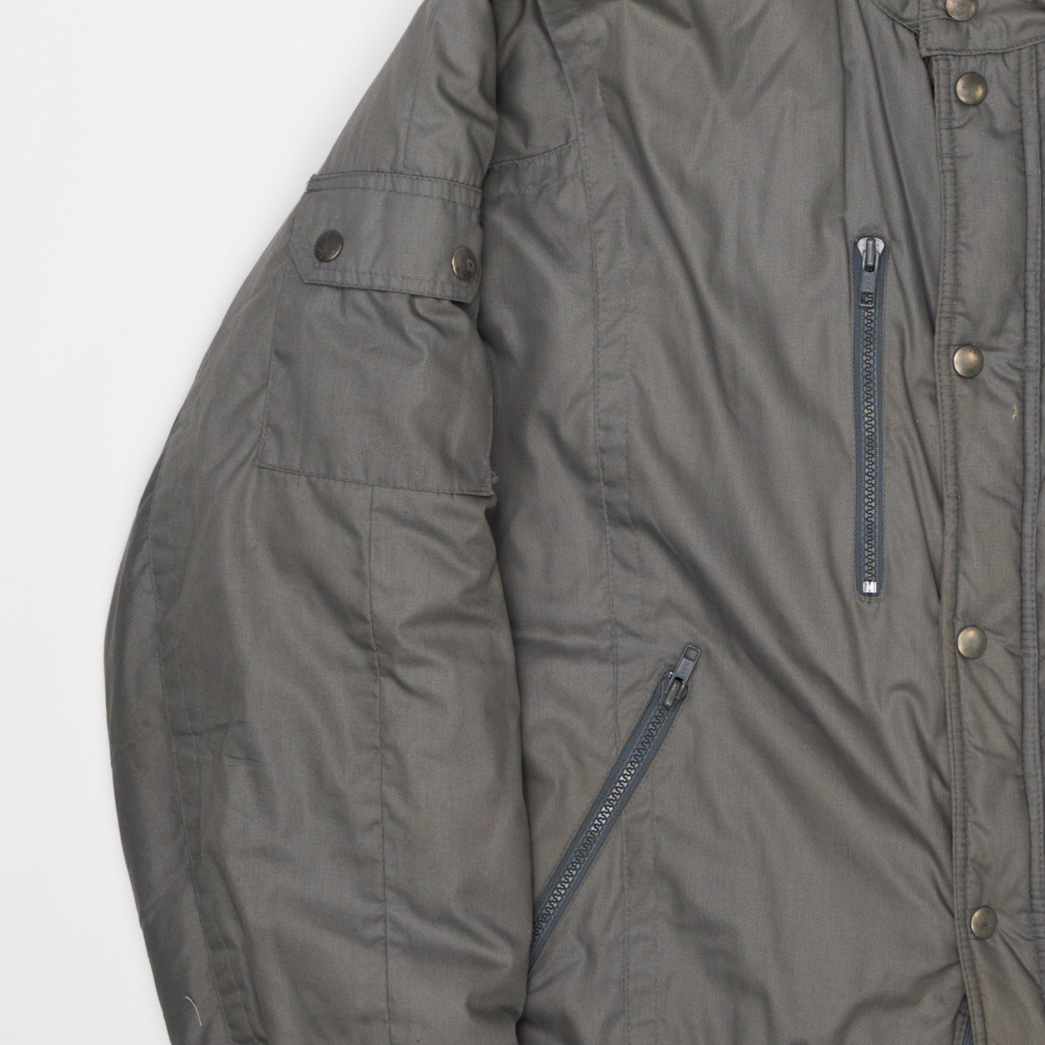 Vintage 80s Grey Element Insulated Bomber (L) | Rebalance Vintage.
