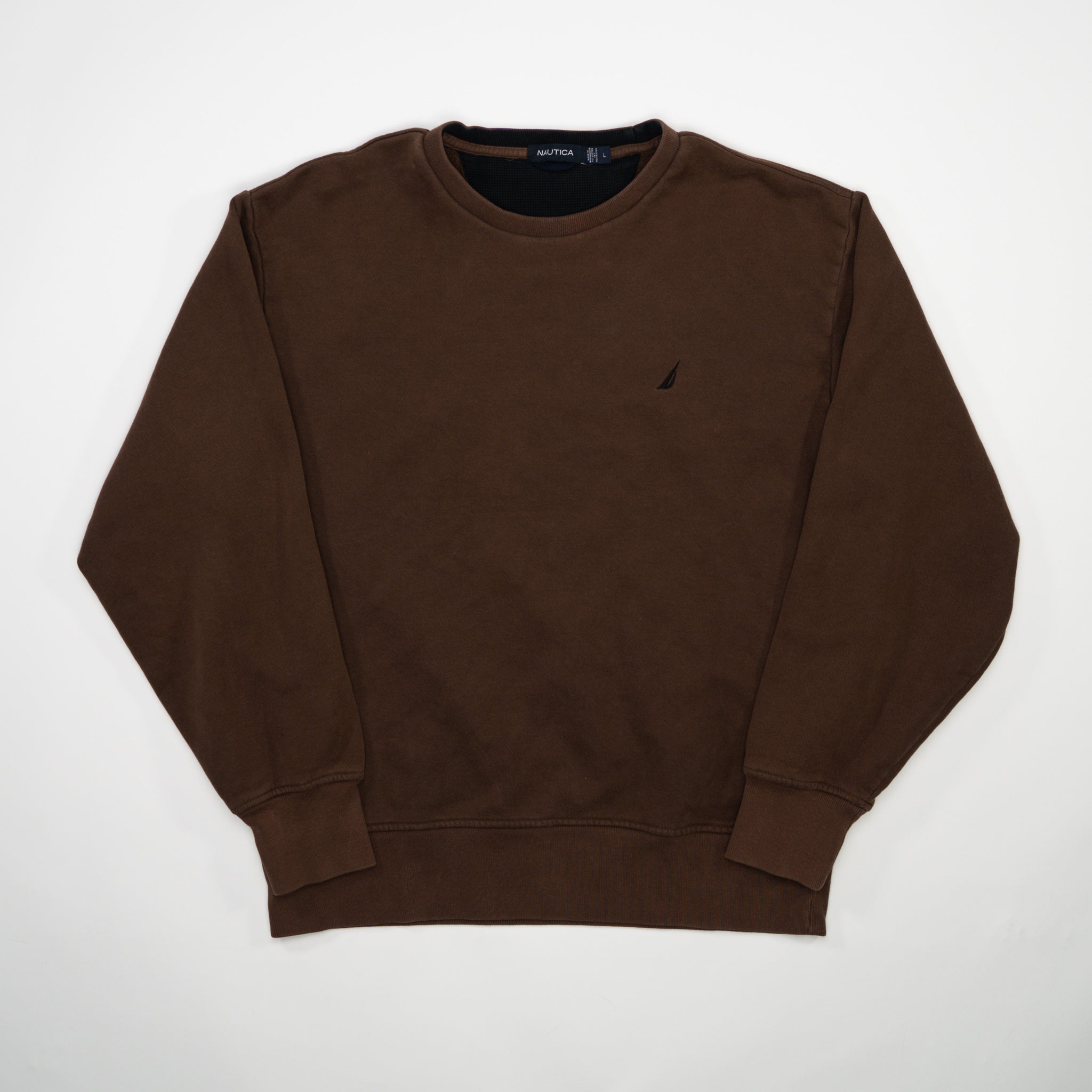 Vintage Brown Nautica Crewneck (L)
