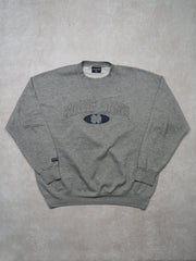 Vintage 90s Grey Notre Dame x Jansport Crewneck (XL)