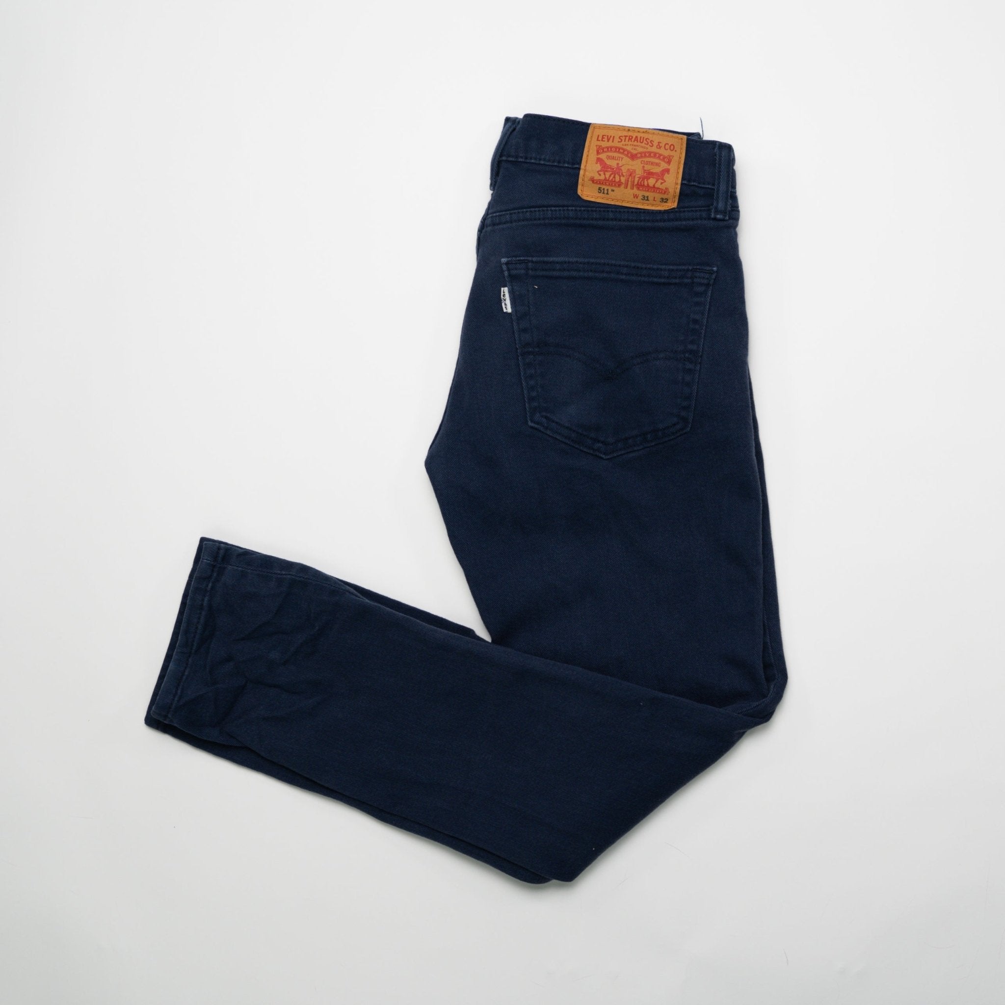 Vintage Navy 511 Levi Jeans (31 x 32) | Rebalance Vintage.