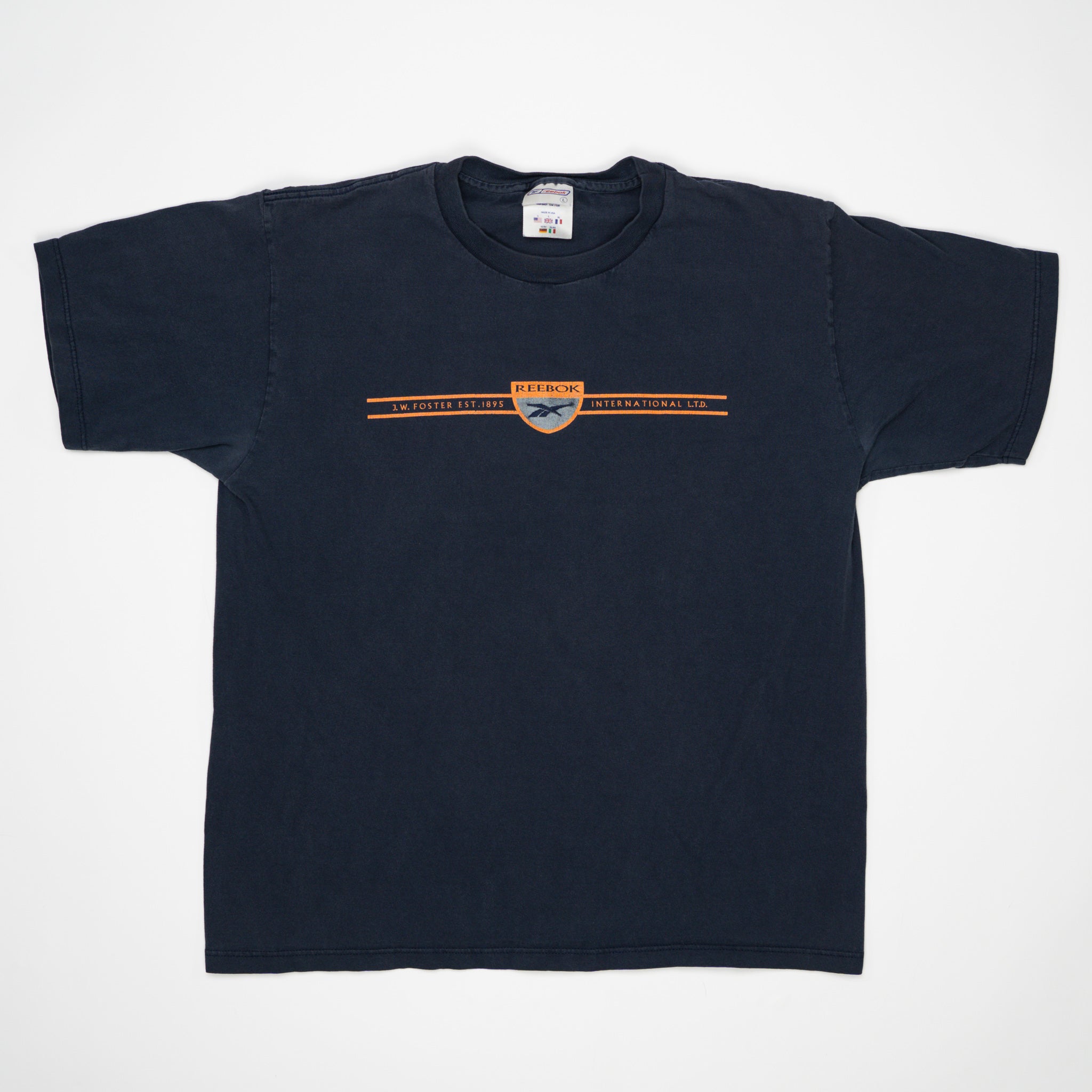 Vintage 90s Navy Reebok Tee (M/L) | Rebalance Vintage.