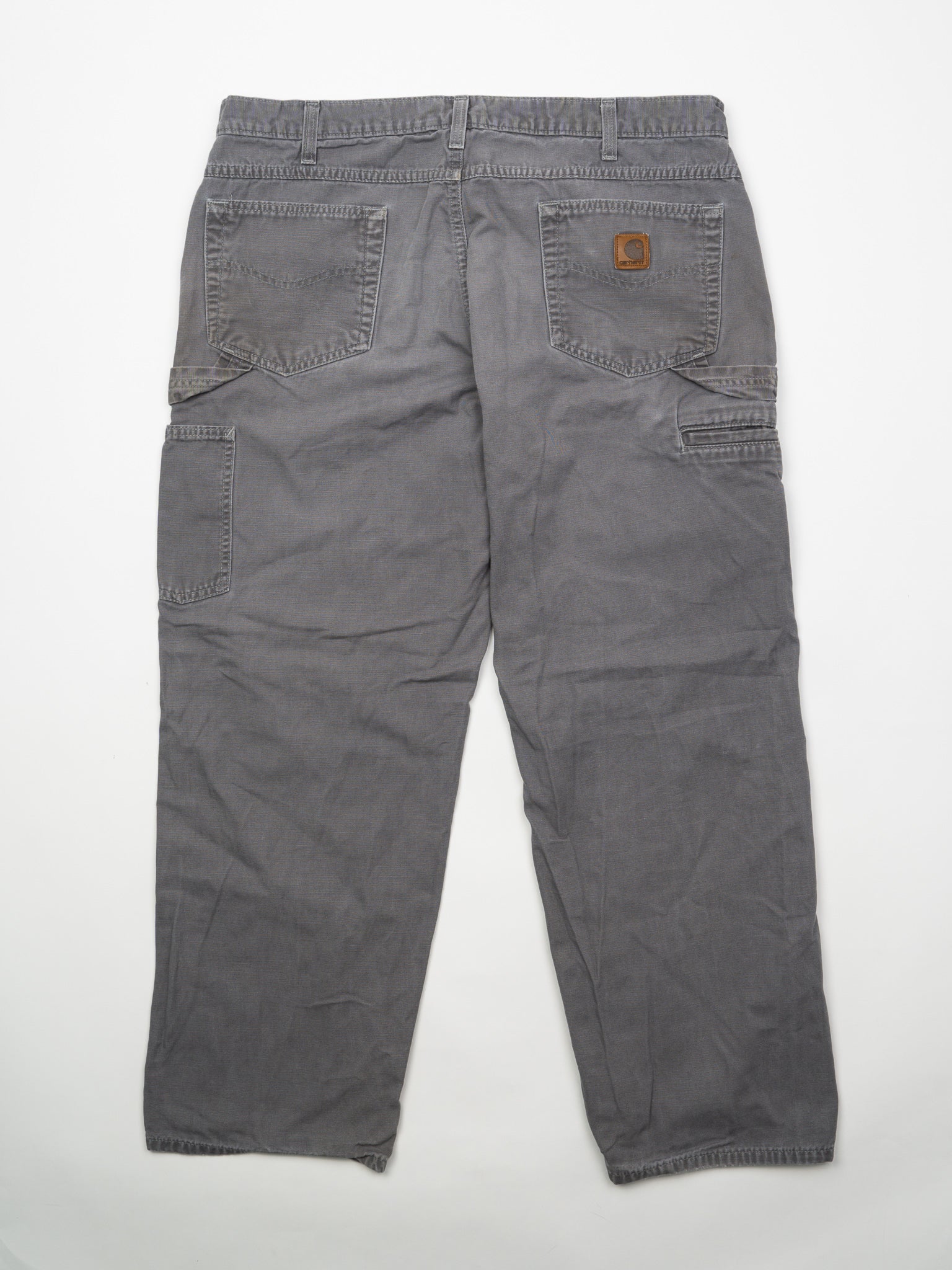 Vintage Grey Carhartt Cargo Pants (38 x 29)