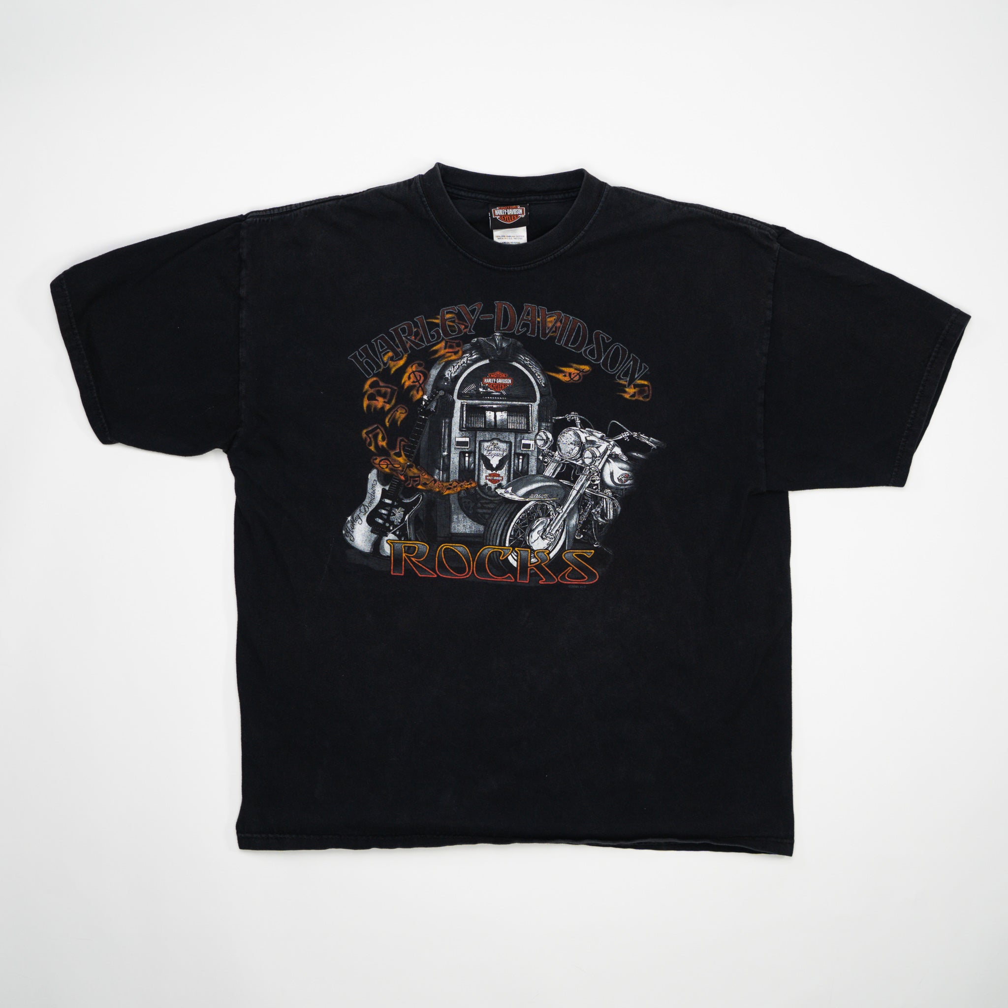 Vintage '08 Black Harley Davidson Rocks Butler, PA Tee (M/L) | Rebalance Vintage.