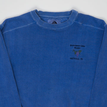 Vintage  Manatawny Creek Amityville Winery Crewneck (M) | Rebalance Vintage.