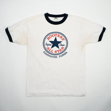 Vintage Hooters All Star Florida Ringer Tee (M) | Rebalance Vintage.