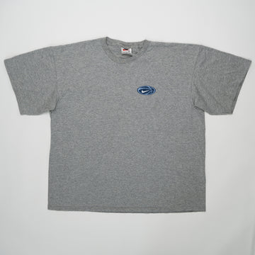Vintage 90s Grey Nike Basketball Tee (XL) | Rebalance Vintage.