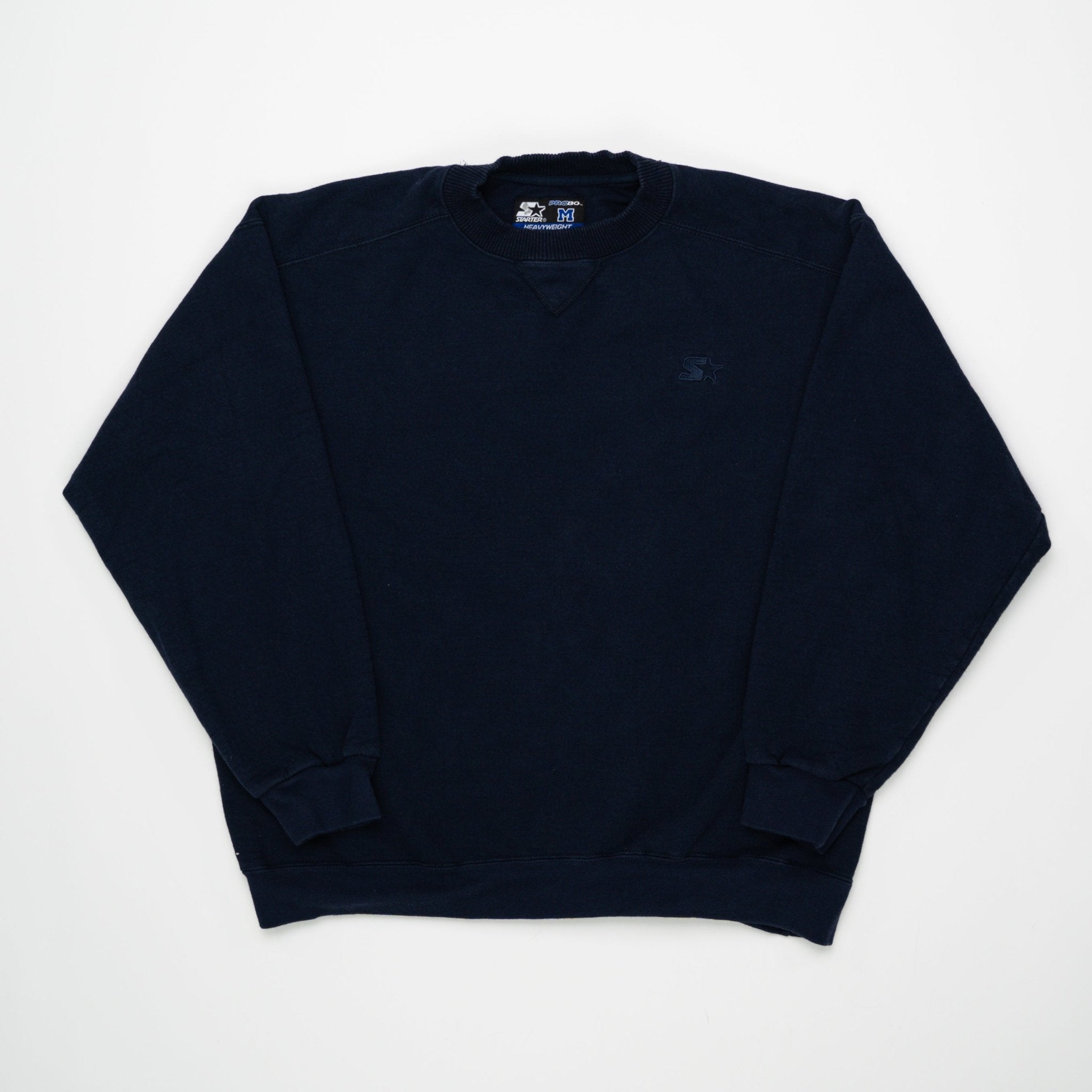 Navy Starter Crewneck (M/L) | Rebalance Vintage.