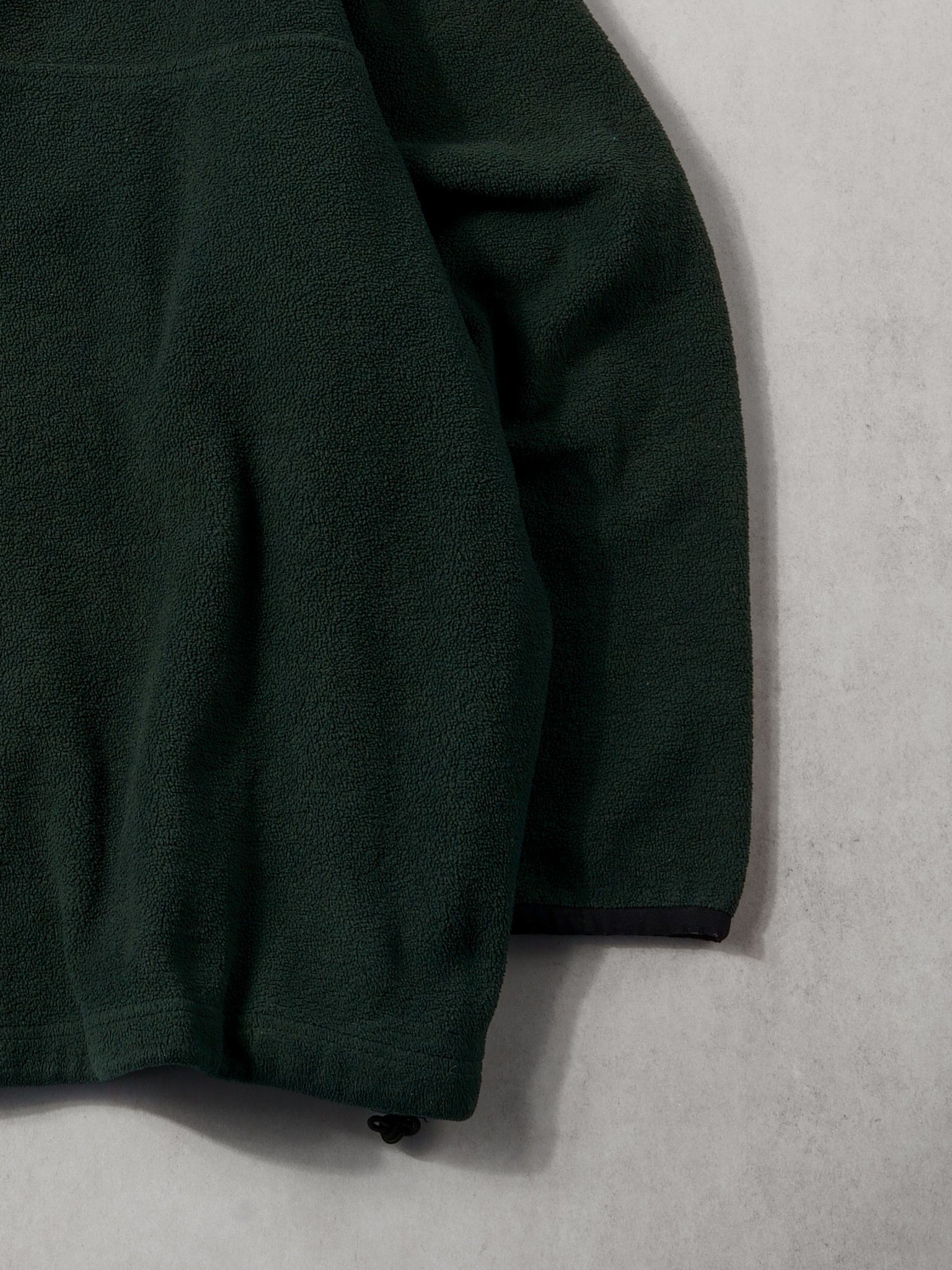 Vintage 80s Dark Green River Trader Sport 1/4 Zip Fleece (XXL)