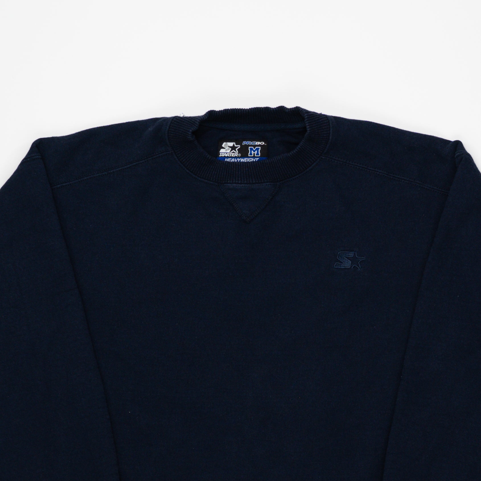 Navy Starter Crewneck (M/L) | Rebalance Vintage.