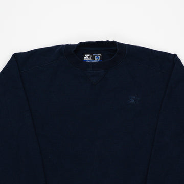 Navy Starter Crewneck (M/L) | Rebalance Vintage.