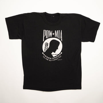 Vintage '88 Black POW MIA Tee (M) | Rebalance Vintage.