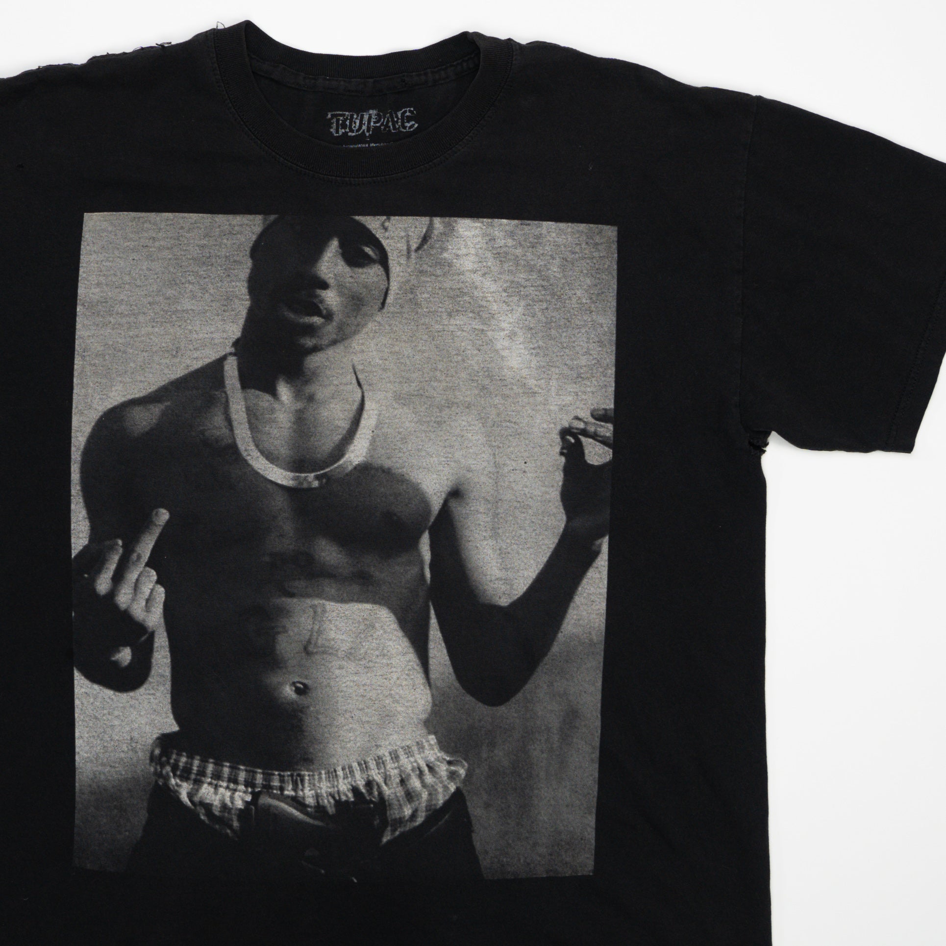 2010 Tupac Middle Finger Tee (M/L) | Rebalance Vintage.