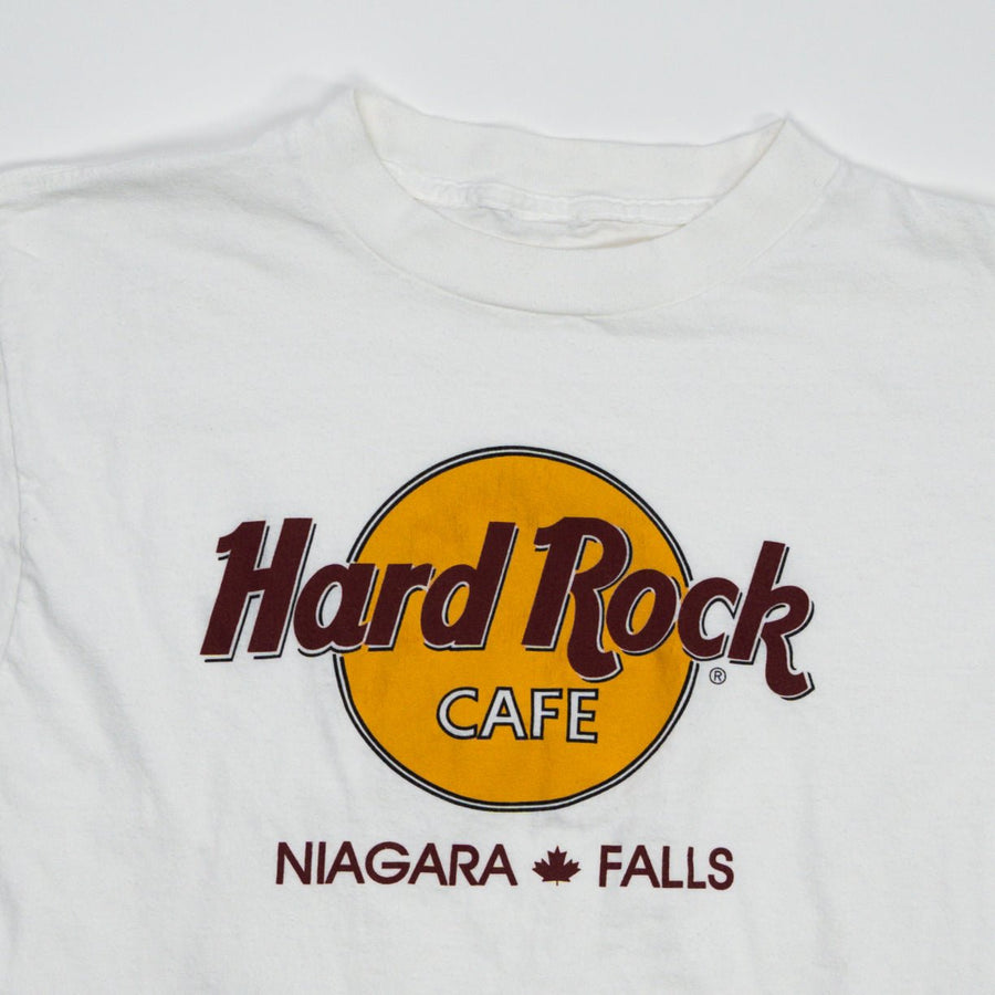 Vintage White Hard Rock Cafe Niagara Falls Tee (S) | Rebalance Vintage.