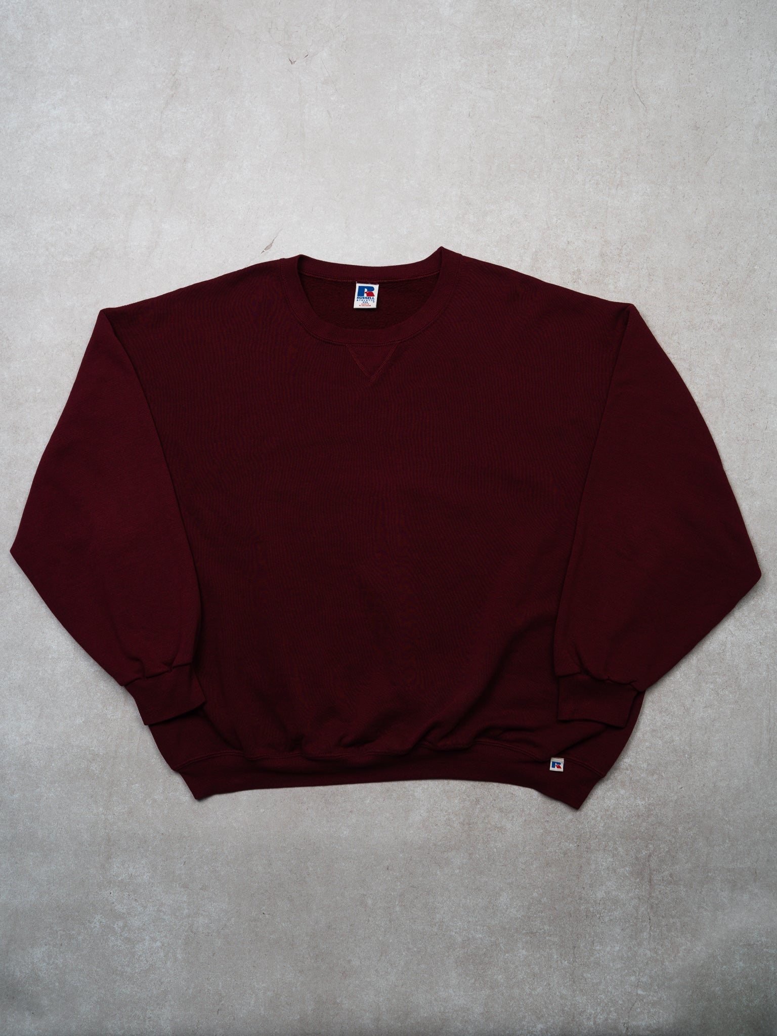 Vintage Maroon Russell Athletics Crewneck (XXL)