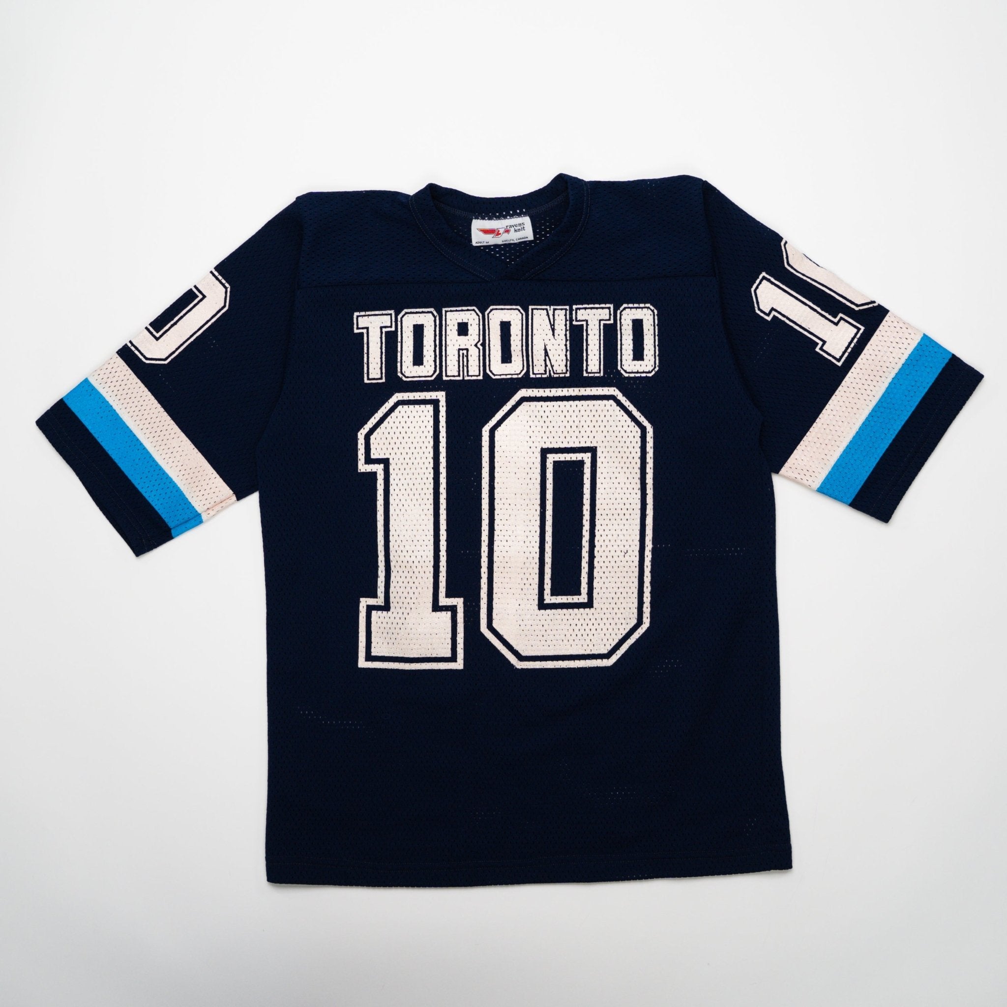 Vintage 90s Toronto Argonaut 10 Jersey (S/M) | Rebalance Vintage.
