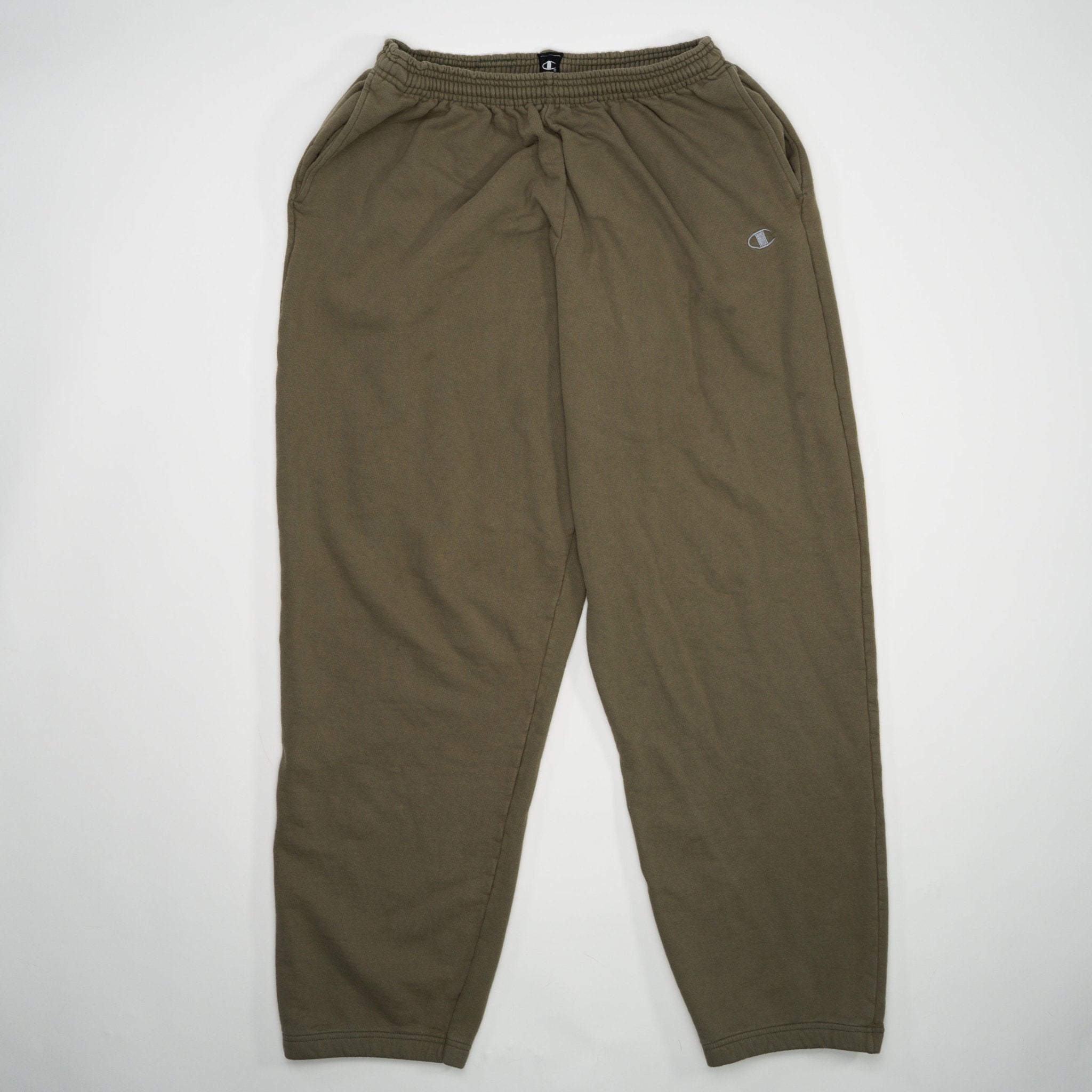 Vintage Olive Champion Sweatpants (L/XL) | Rebalance Vintage.