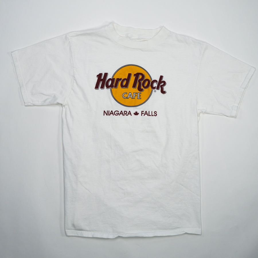 Vintage White Hard Rock Cafe Niagara Falls Tee (S) | Rebalance Vintage.