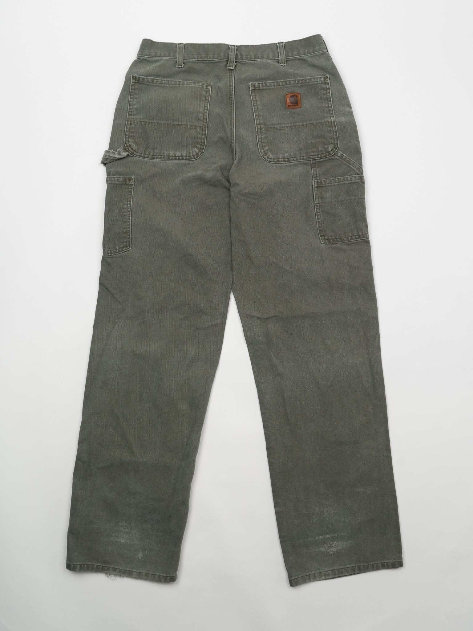 Vintage Moss Green Carhartt Cargo Pants (32 x 32)