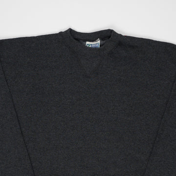 Vintage 90s Blank Grey Crewneck (L) | Rebalance Vintage.
