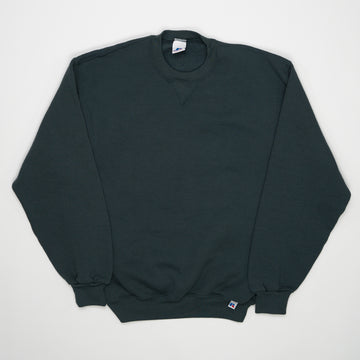 Vintage 90s Green Russell Athletics Crewneck (L) | Rebalance Vintage.