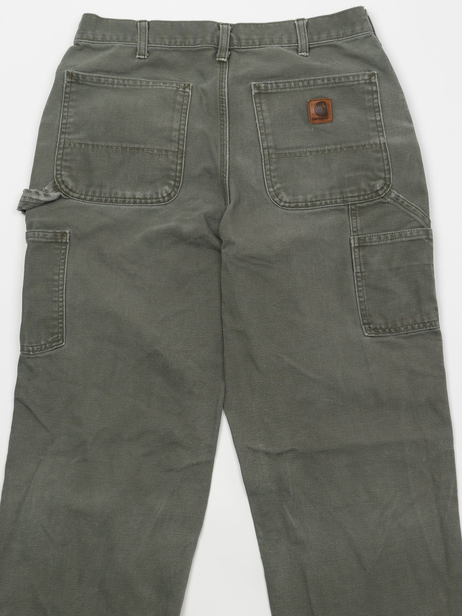 Vintage Moss Green Carhartt Cargo Pants (32 x 32)