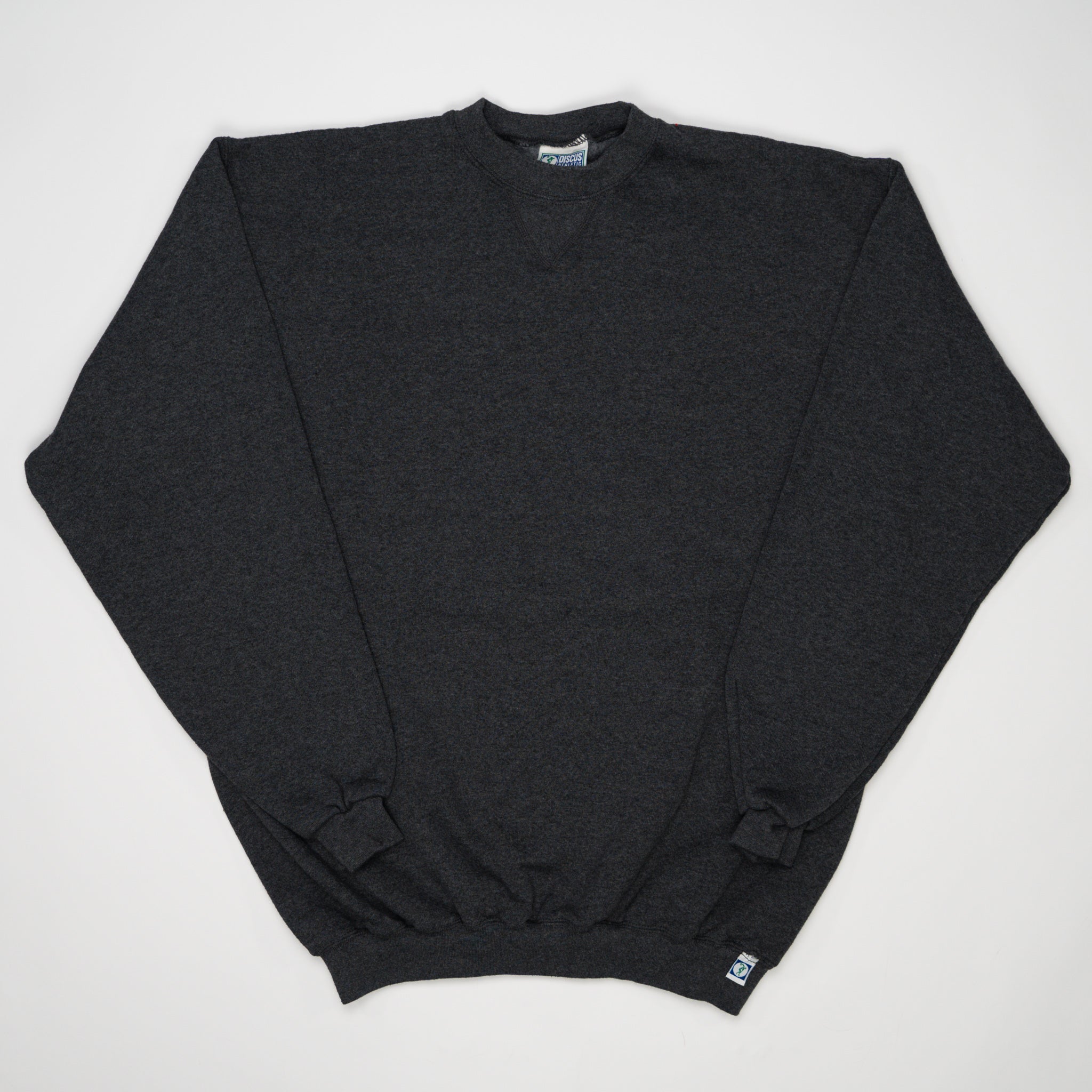 Vintage 90s Blank Grey Crewneck (L) | Rebalance Vintage.