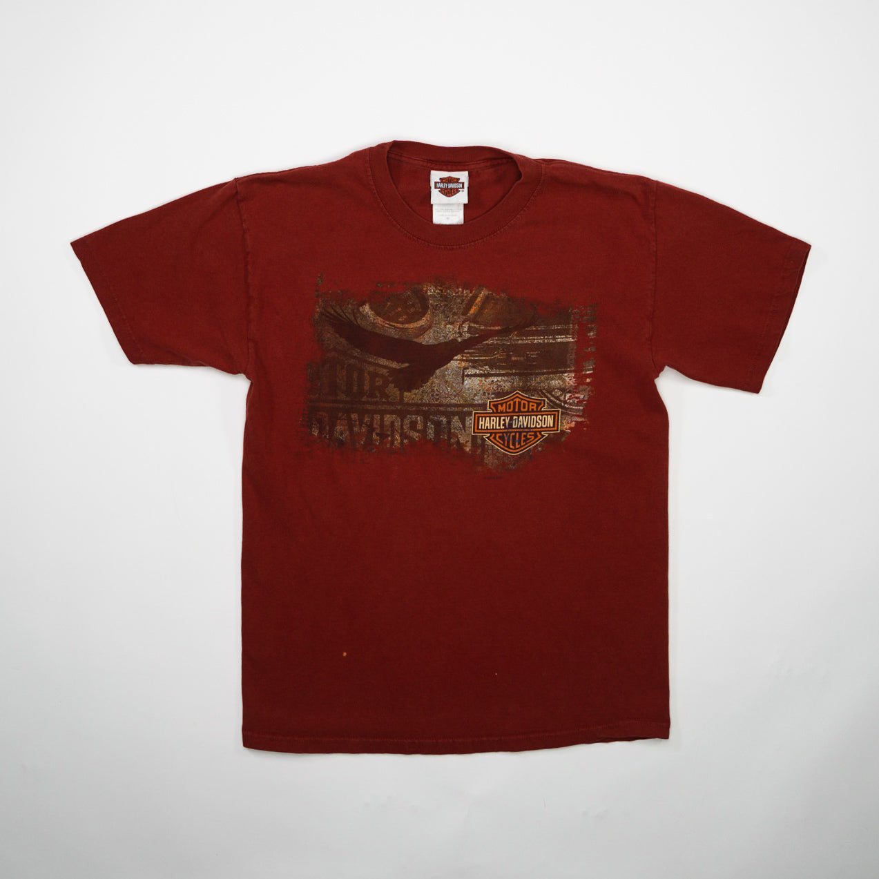 Vintage Red Harley Davidson Beaver Falls PA Tee (S)