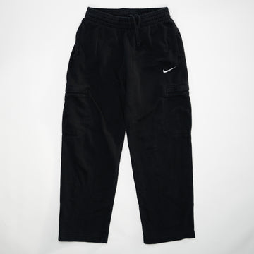 Vintage Black Nike Cargo Sweatpants (S) | Rebalance Vintage.