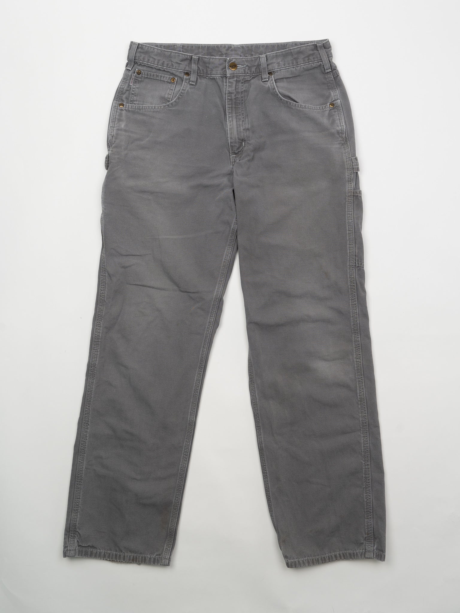 Vintage Grey Carhartt Cargo Pants (34 x 32)