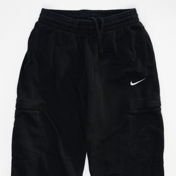 Vintage Black Nike Cargo Sweatpants (S) | Rebalance Vintage.