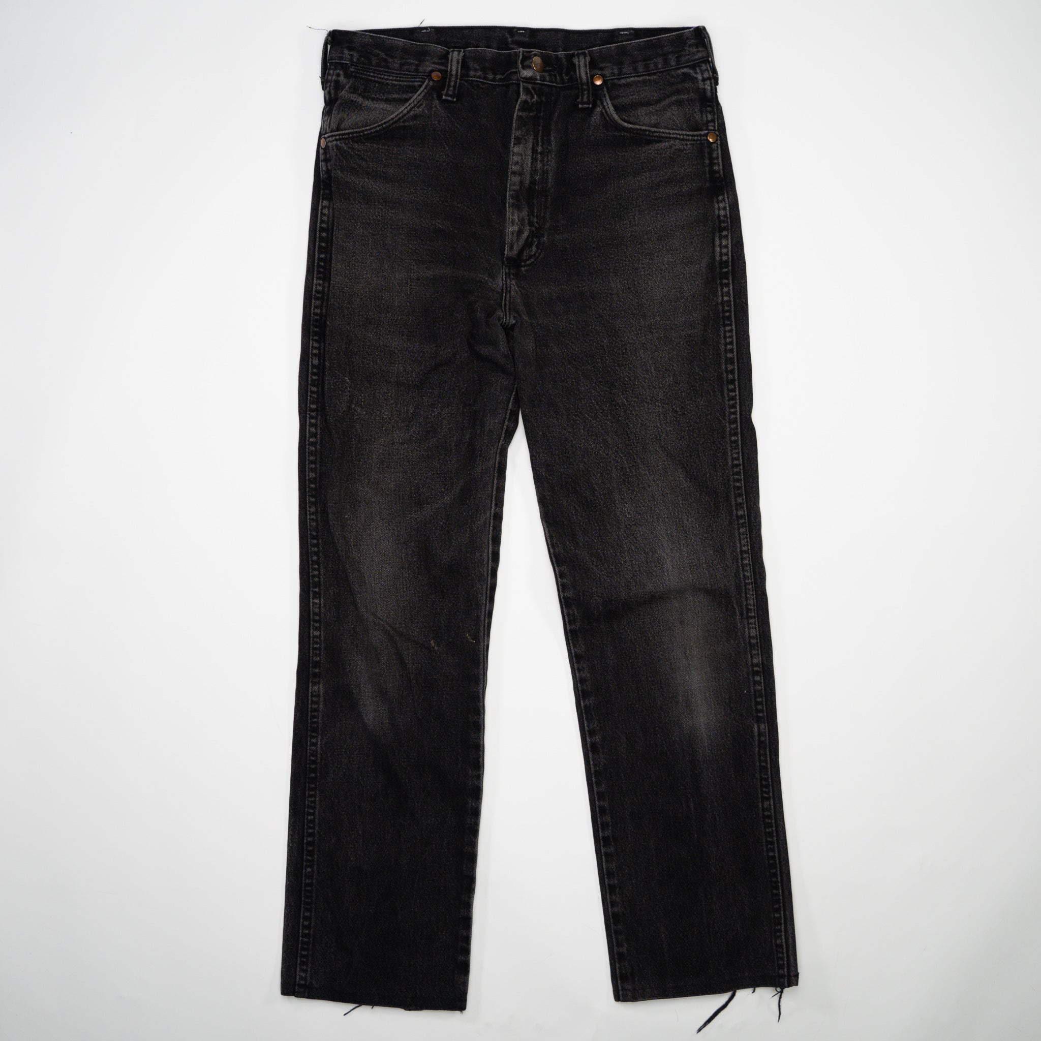 Vintage 80s Black Wrangler Jeans (32 x 30)