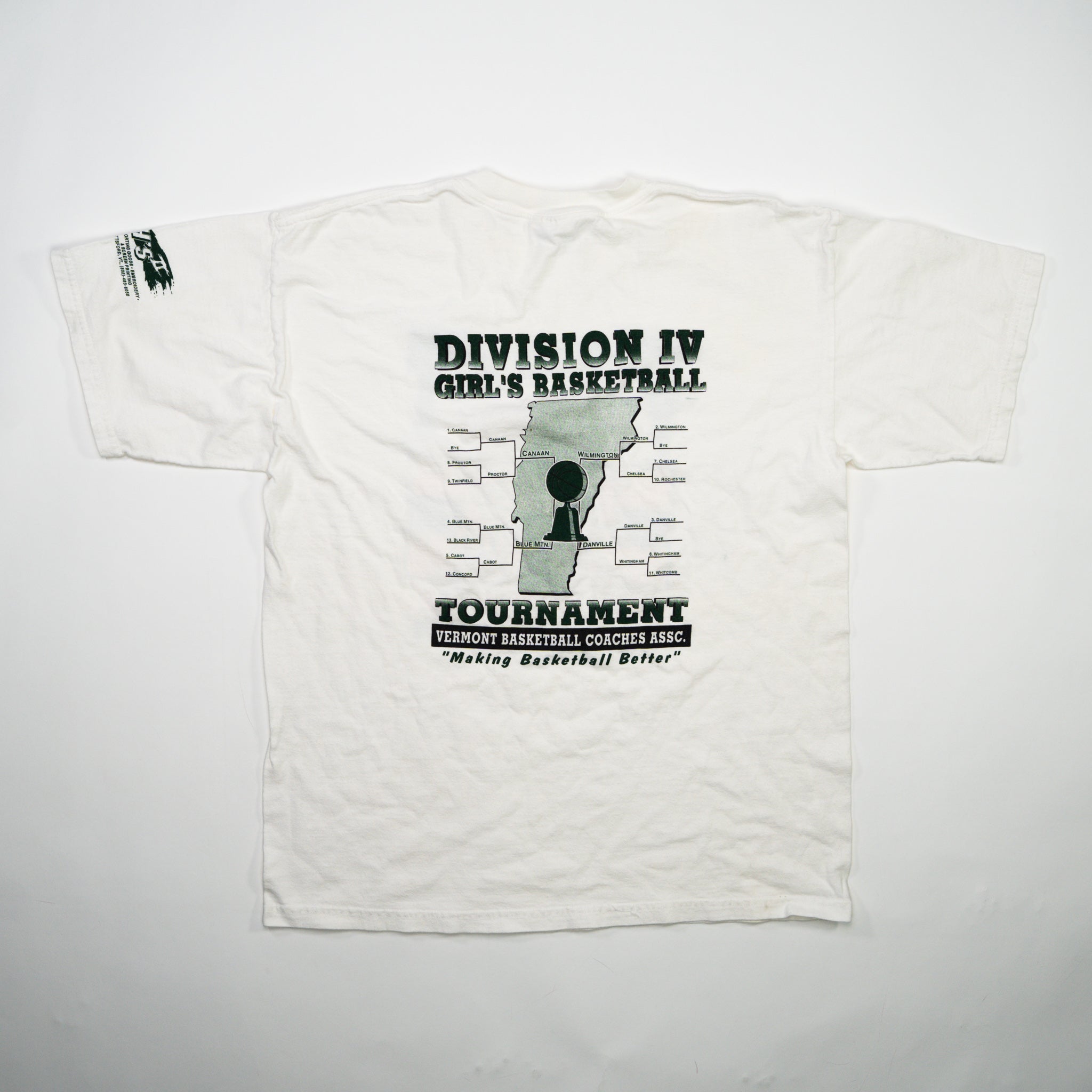 Vintage '00 Vermont HS Basketball Final Four Tee (M)