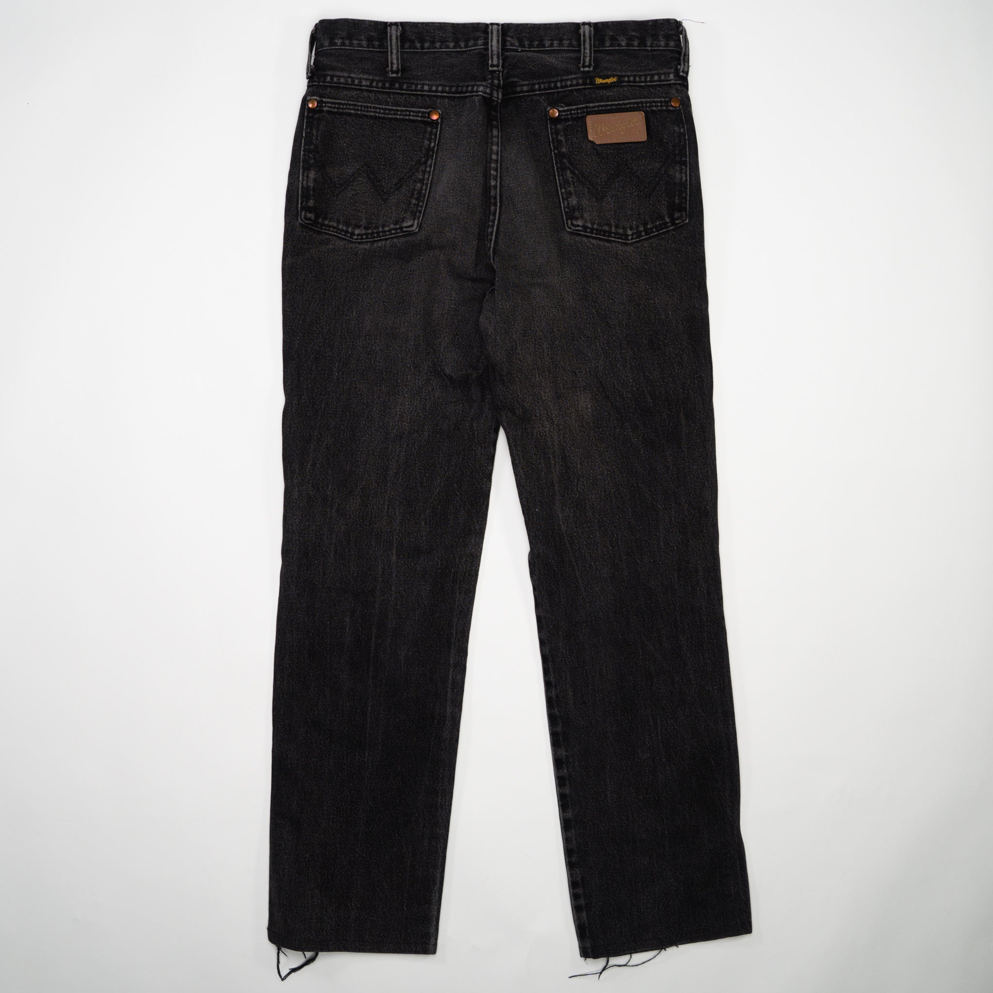Vintage 80s Black Wrangler Jeans (32 x 30)