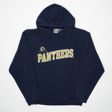 Vintage '92 Navy Pittsburgh Panthers Hoodie (S/M) | Rebalance Vintage.