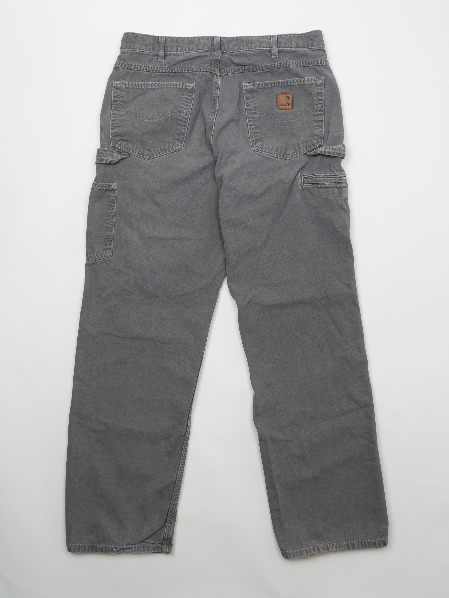 Vintage Grey Carhartt Cargo Pants (34 x 32)